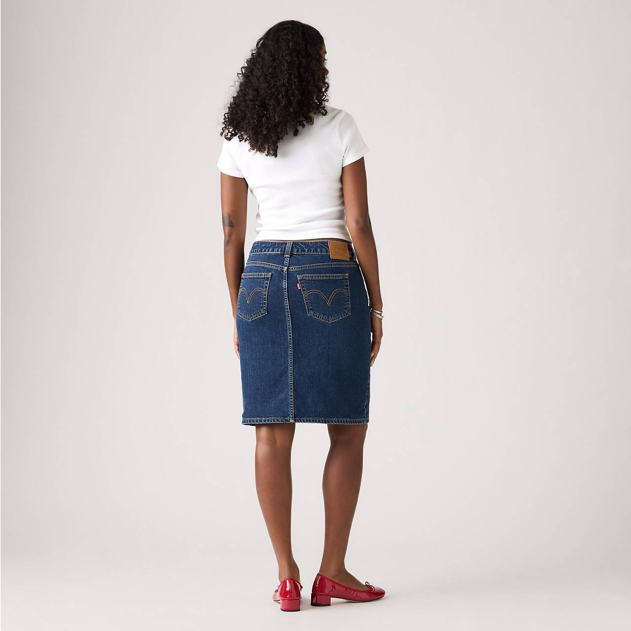 LOW MIDI SKIRT - 5
