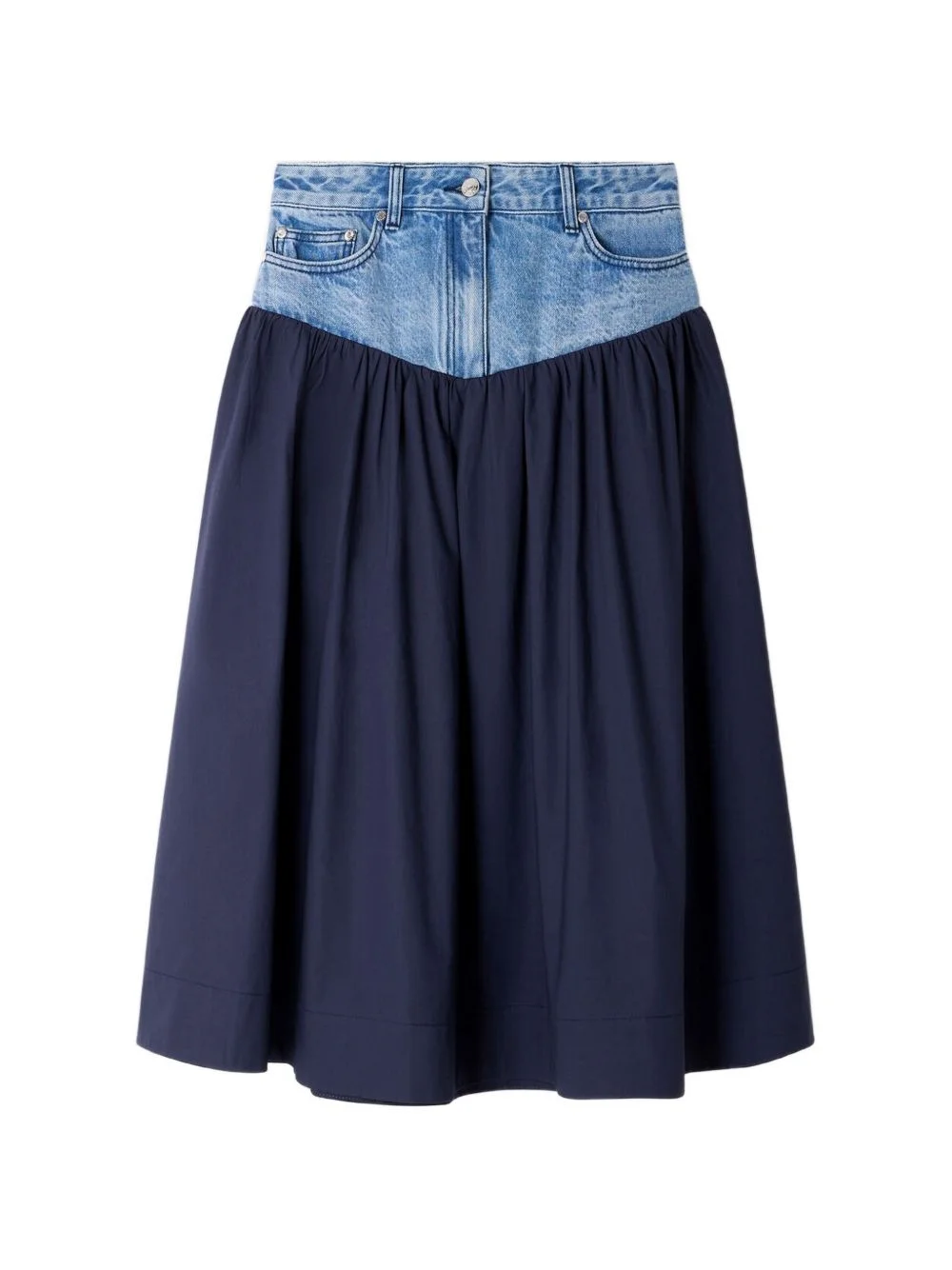 flared midi skirt - 1