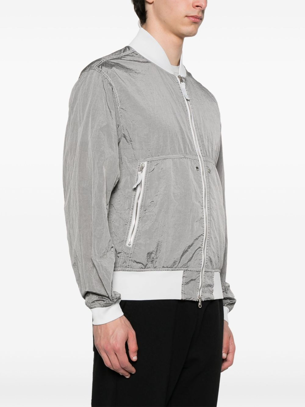 Stone Island Men Waterproof Bomber Jacket - 5
