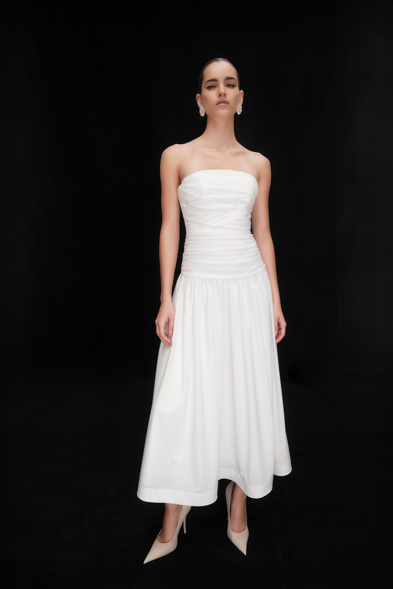 GALE STRAPLESS DRESS 6