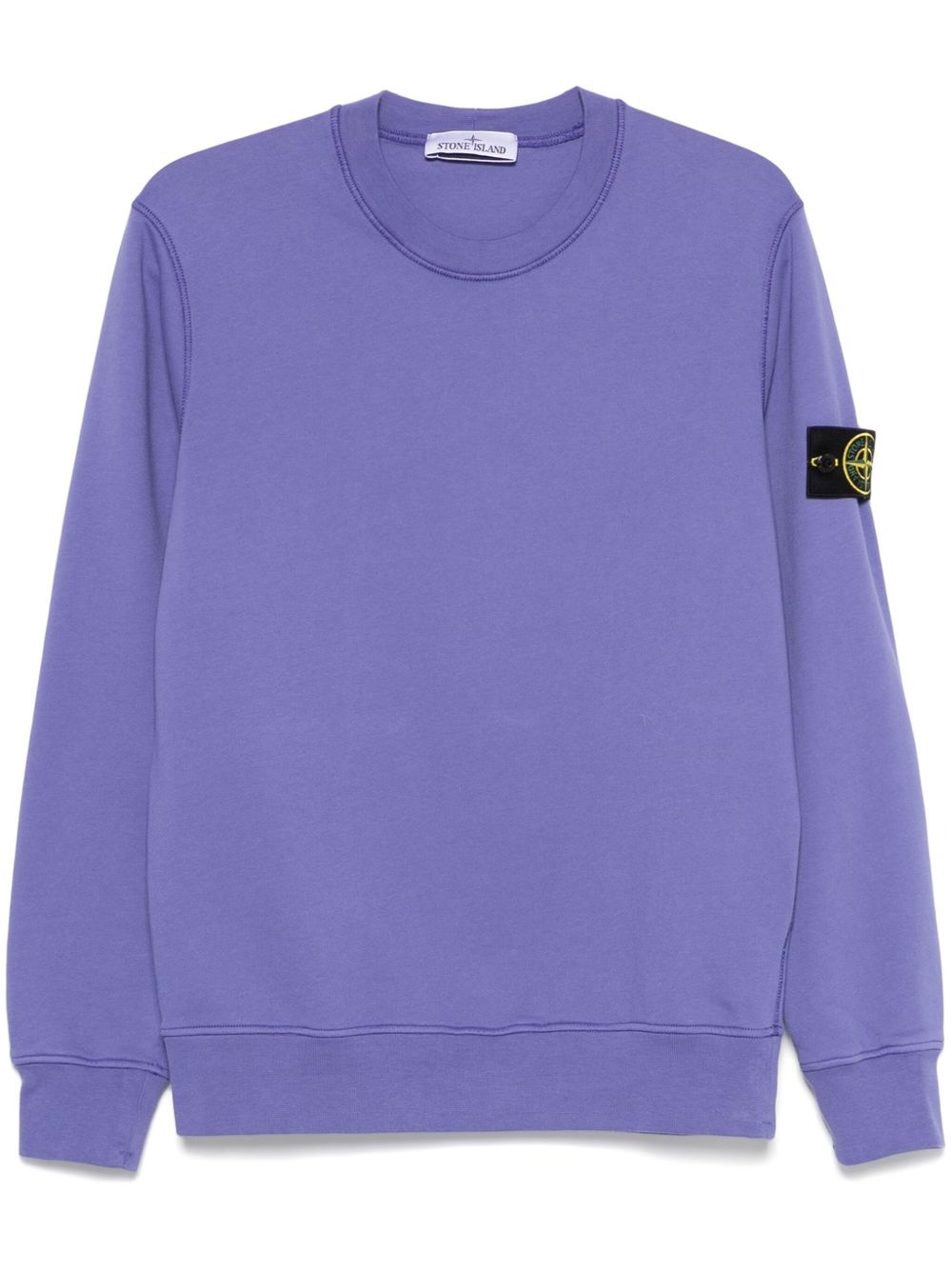 Stone Island Compass-badge sweatshirt farfetch REVERSIBLE