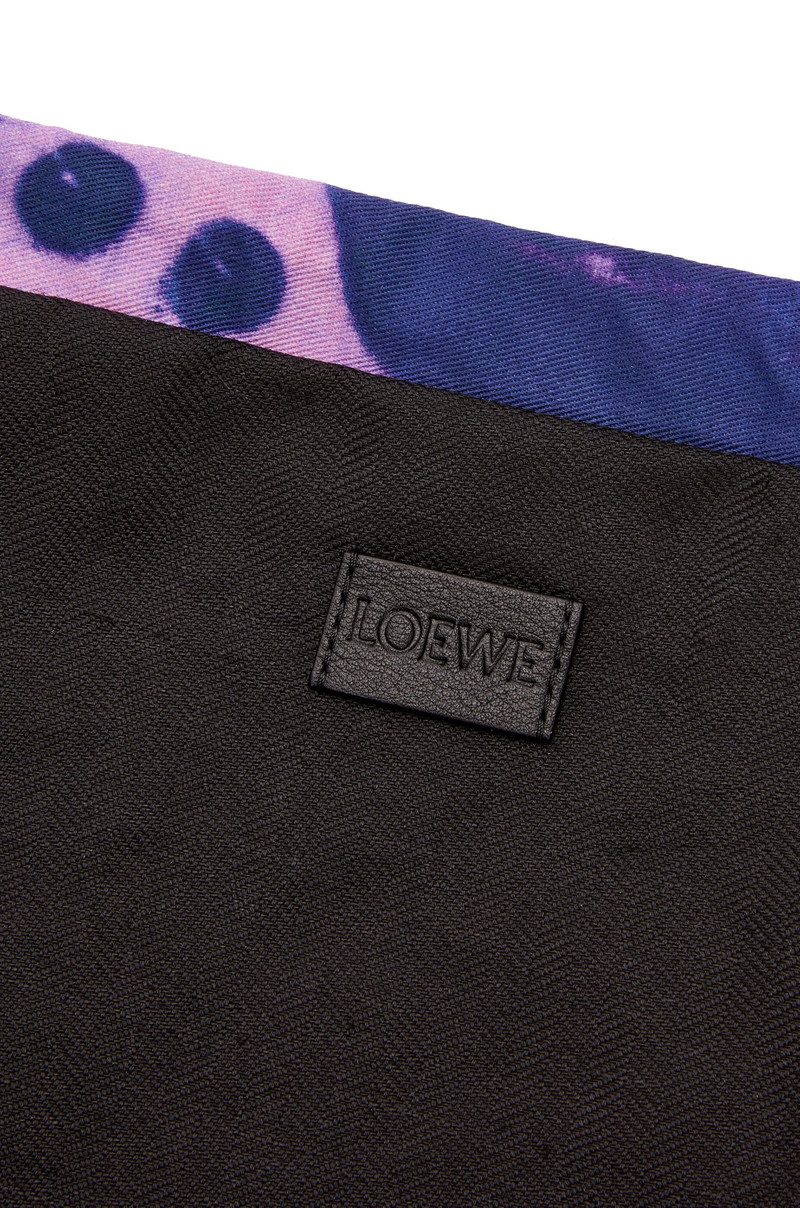 Small drawstring pouch in canvas 4