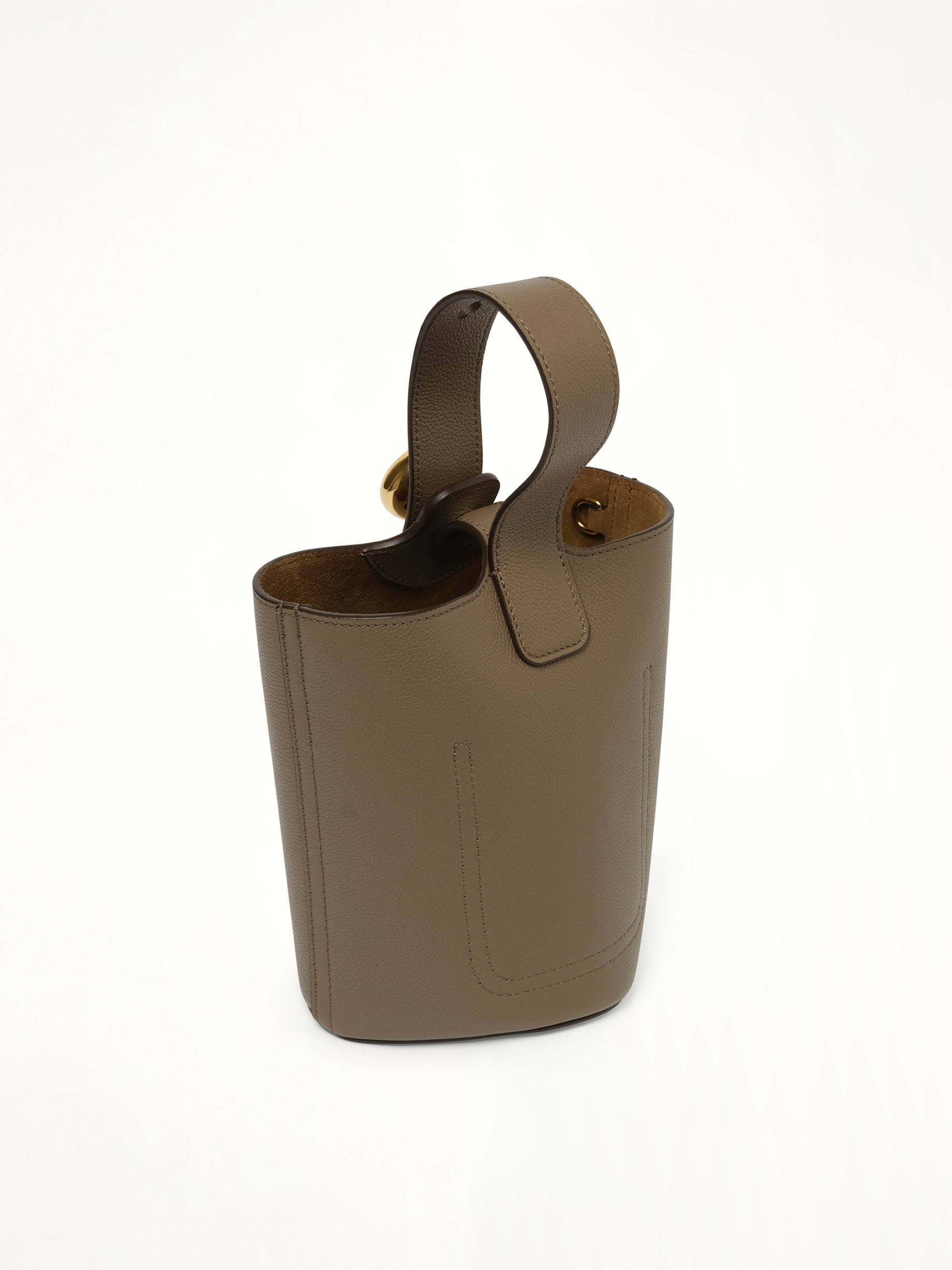 Pebble Bucket Mini in Taupe - 5