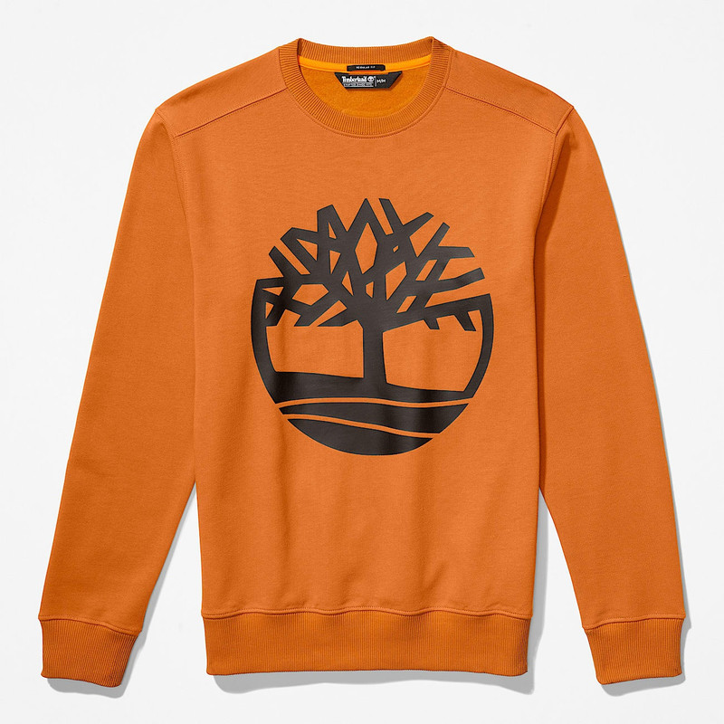 Men's Timberland Tree Logo Crewneck Sweatshirt 7