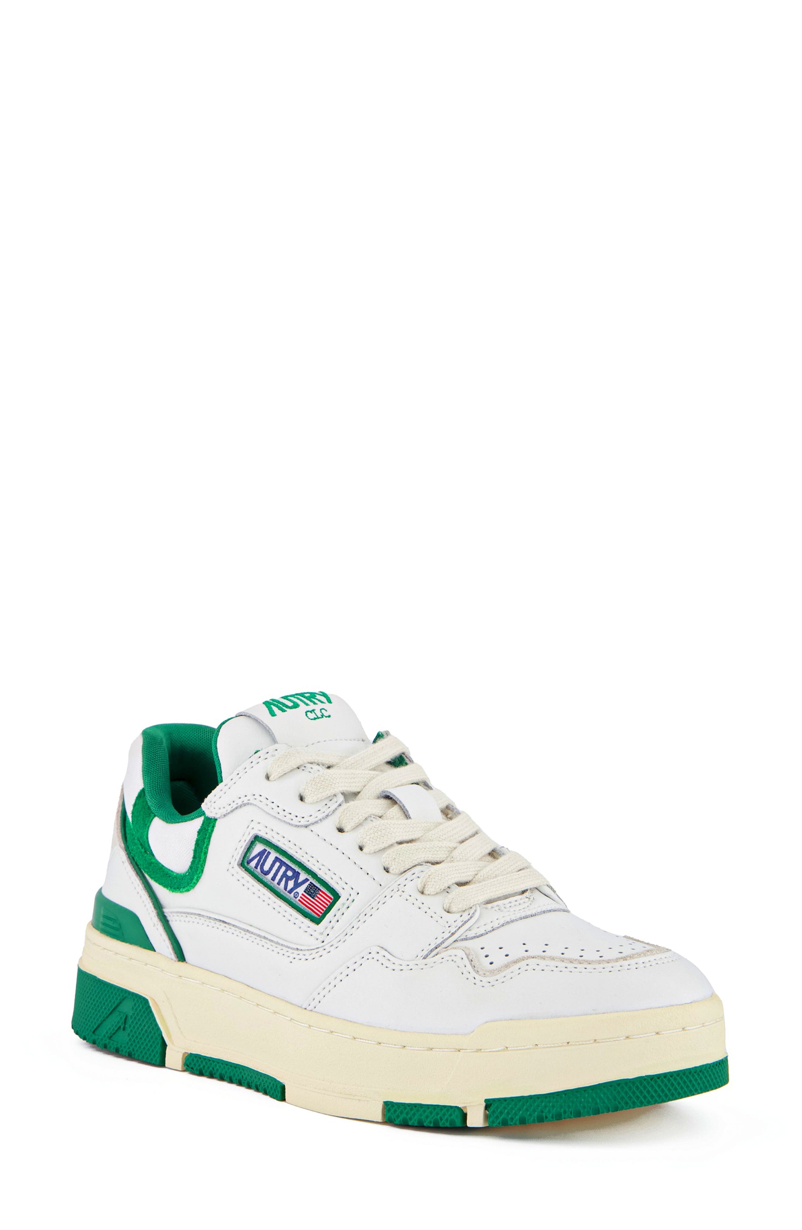 AUTRY CLC Low Sneaker in White/Amazon at Nordstrom - 1