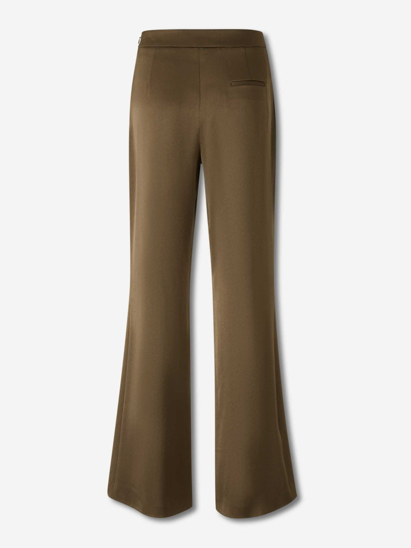 ROLAND MOURET WIDE LEG SATIN TROUSERS outlook