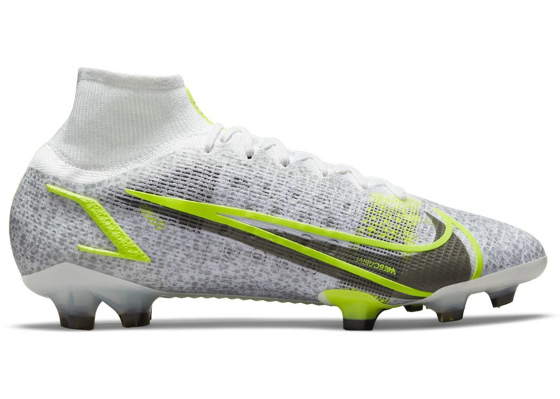 Nike Mercurial Superfly 8 Elite FG White Volt - 1