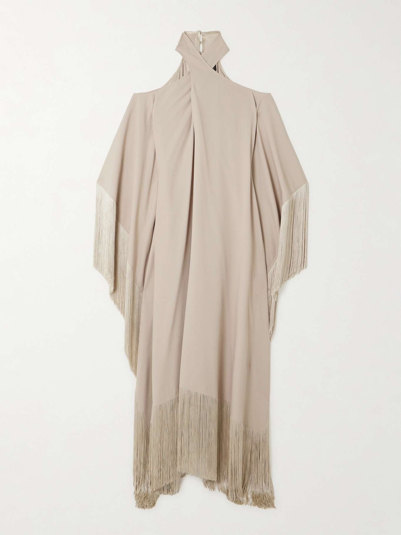 Mambo fringed crepe kaftan - 1