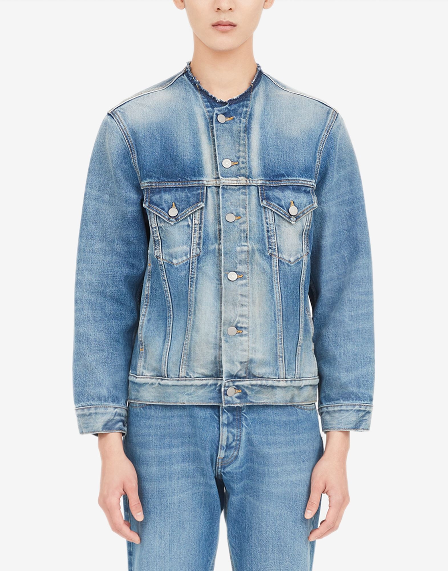 Washed denim jacket - 5