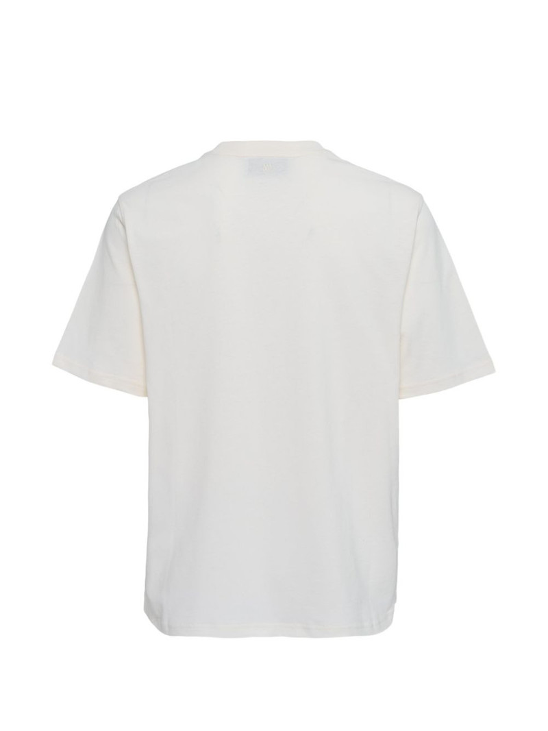 AMI Paris logo-embossed T-shirt outlook