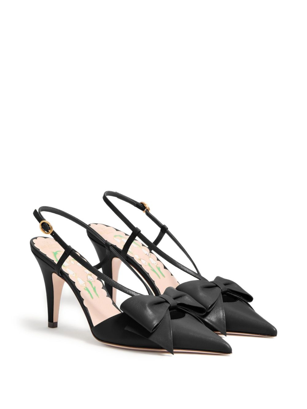 Valentino Garavani With Heel Black - 2