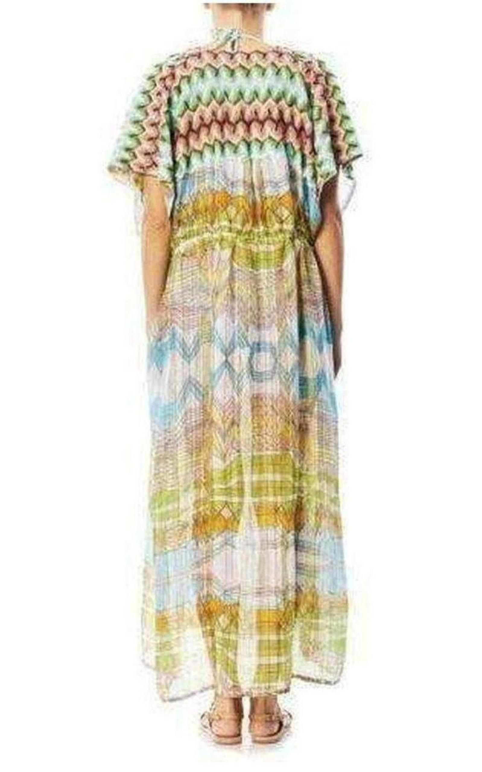 Missoni Knitwear Stampa Geometric Print Kaftan - 3