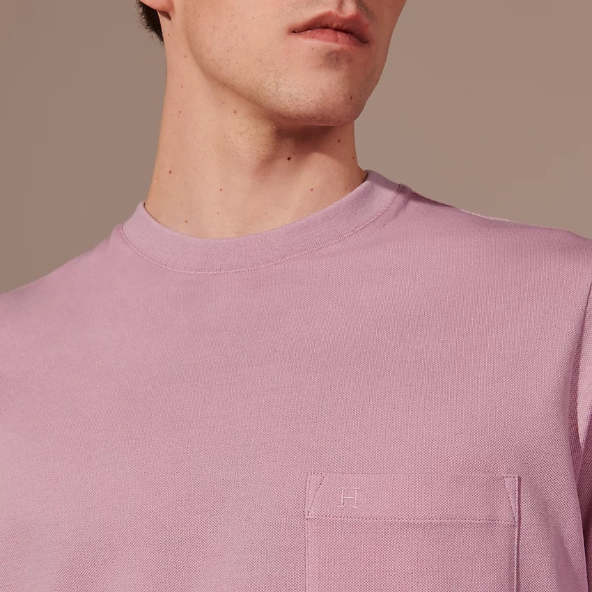 "H" embroidered T-shirt - 3