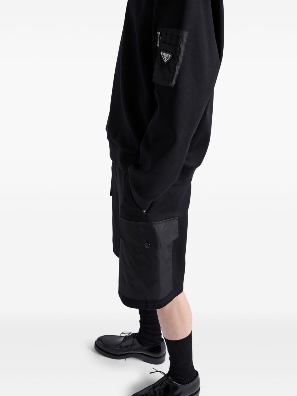cotton cargo shorts - 4