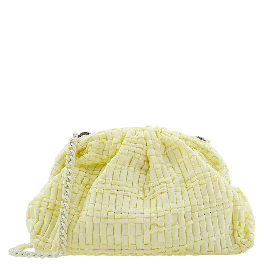 Maria La Rosa Ribbon Paglia Game Clutch - 1