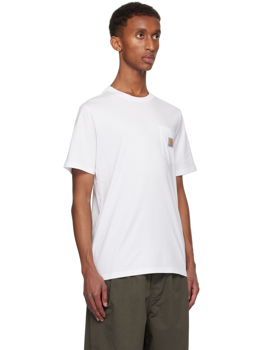 White Pocket T-shirt - 2