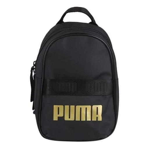 (WMNS) PUMA Core Base Mini Bag 'Black Gold' 077139-01 - 1