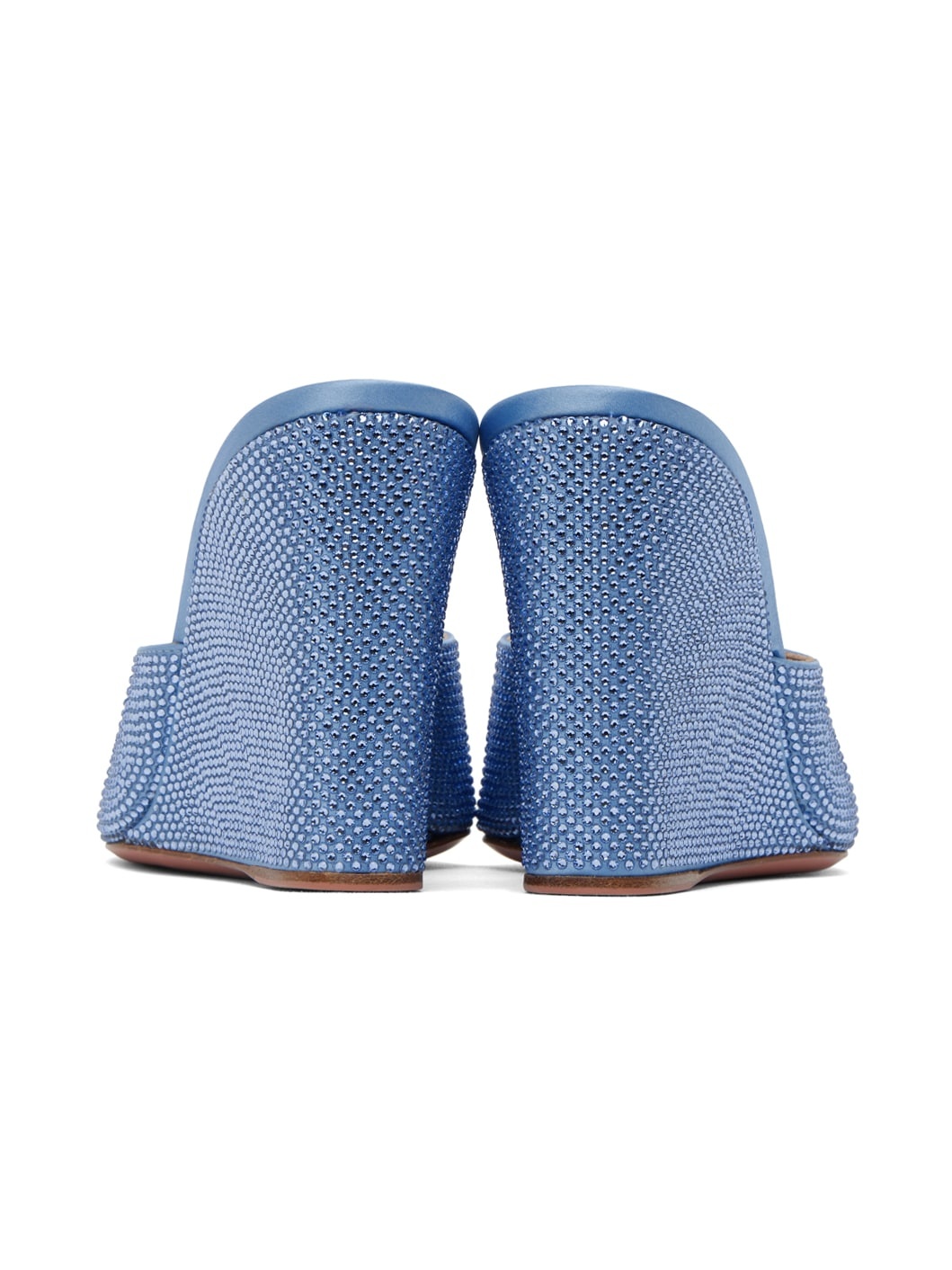 Blue Lupita Heeled Sandals - 2