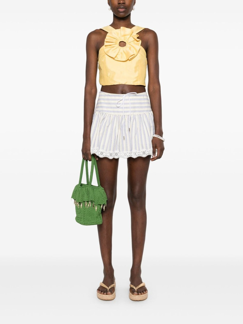 Sandro striped shorts outlook