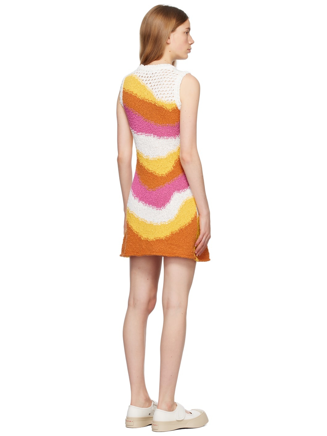 Multicolor Embroidered Dress - 3
