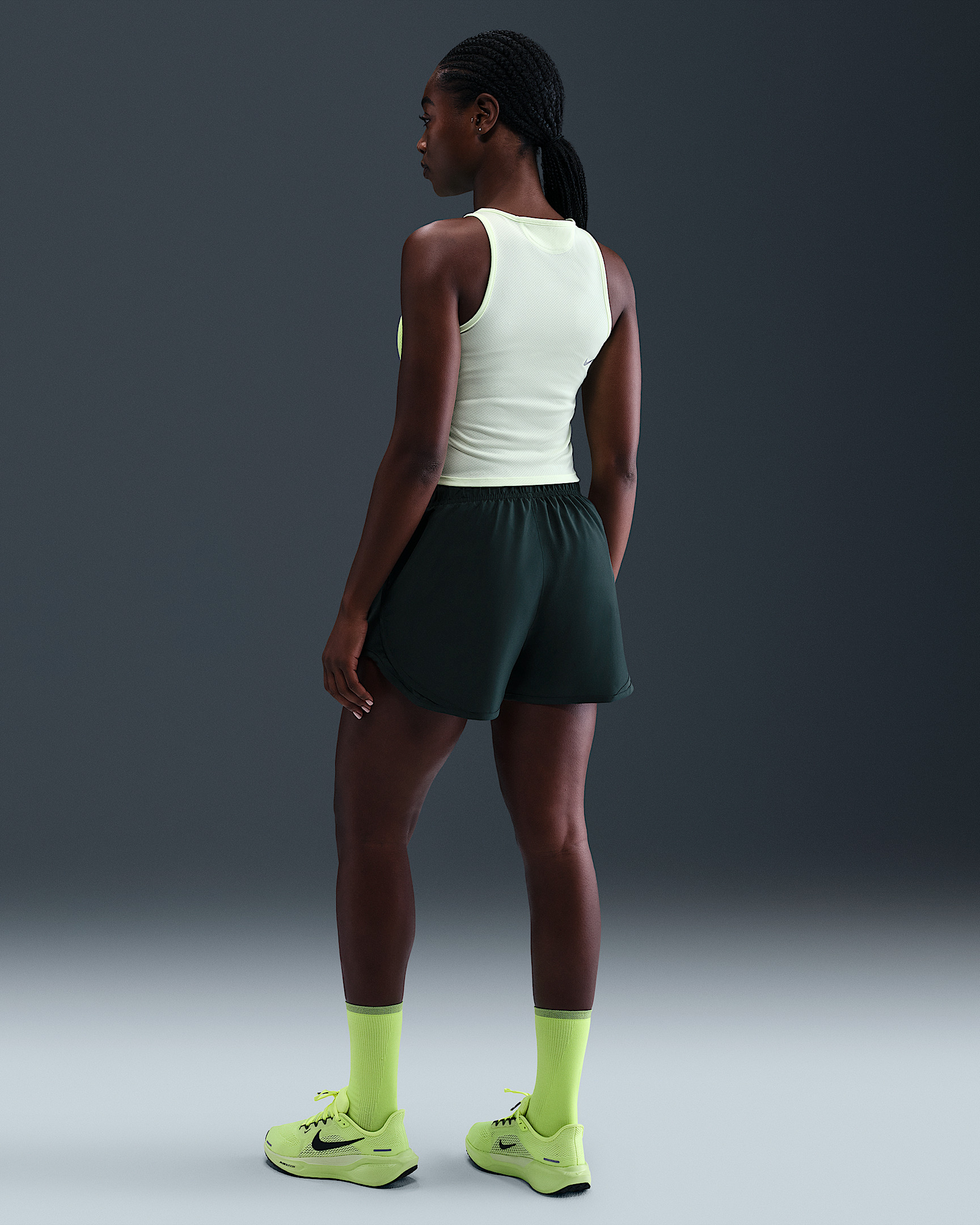 Nike Tempo Women's Dri-FIT Mid-Rise Brief-Lined Running Shorts - 4