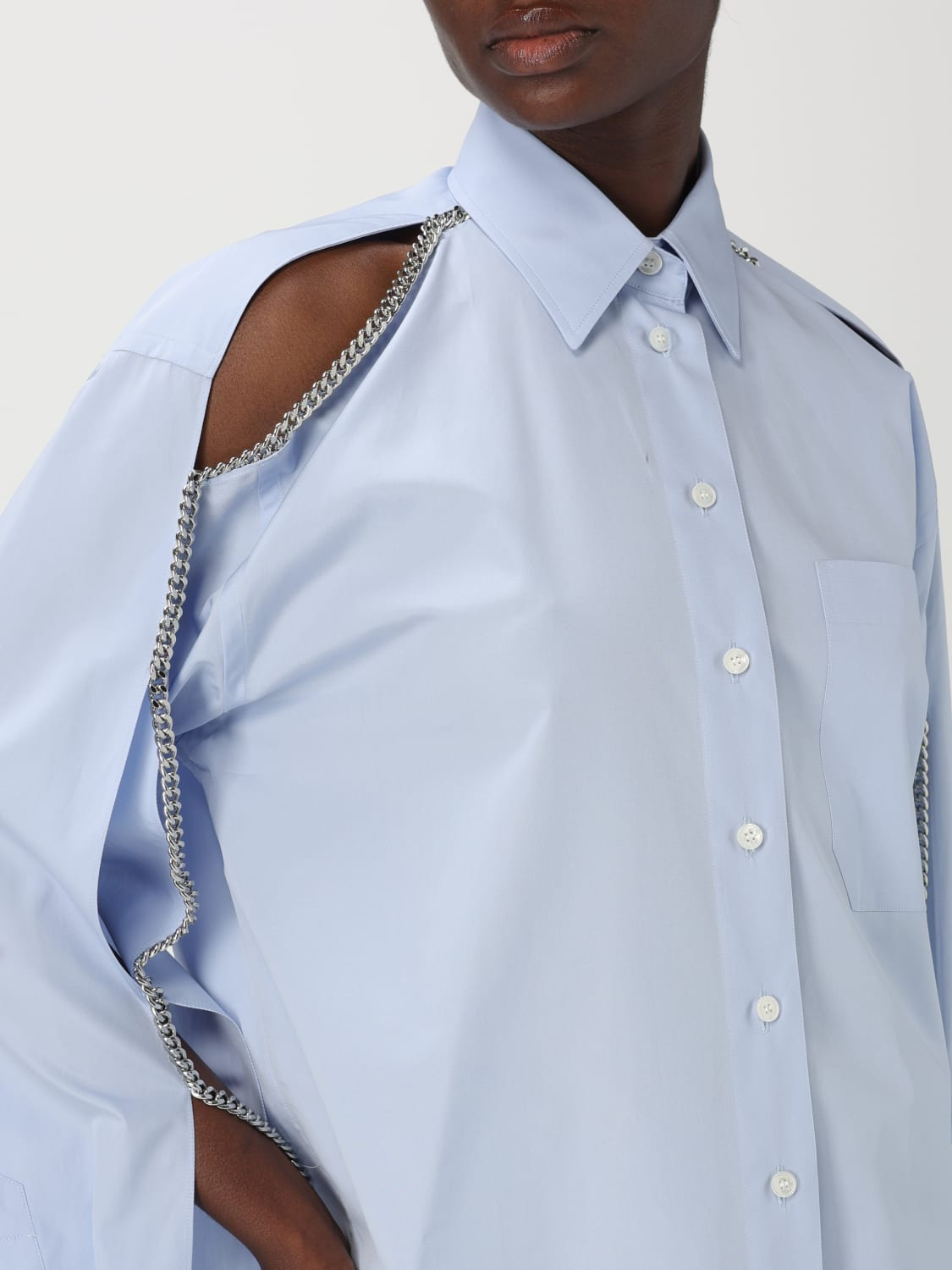 Stella McCartney shirt with chain detail - 5