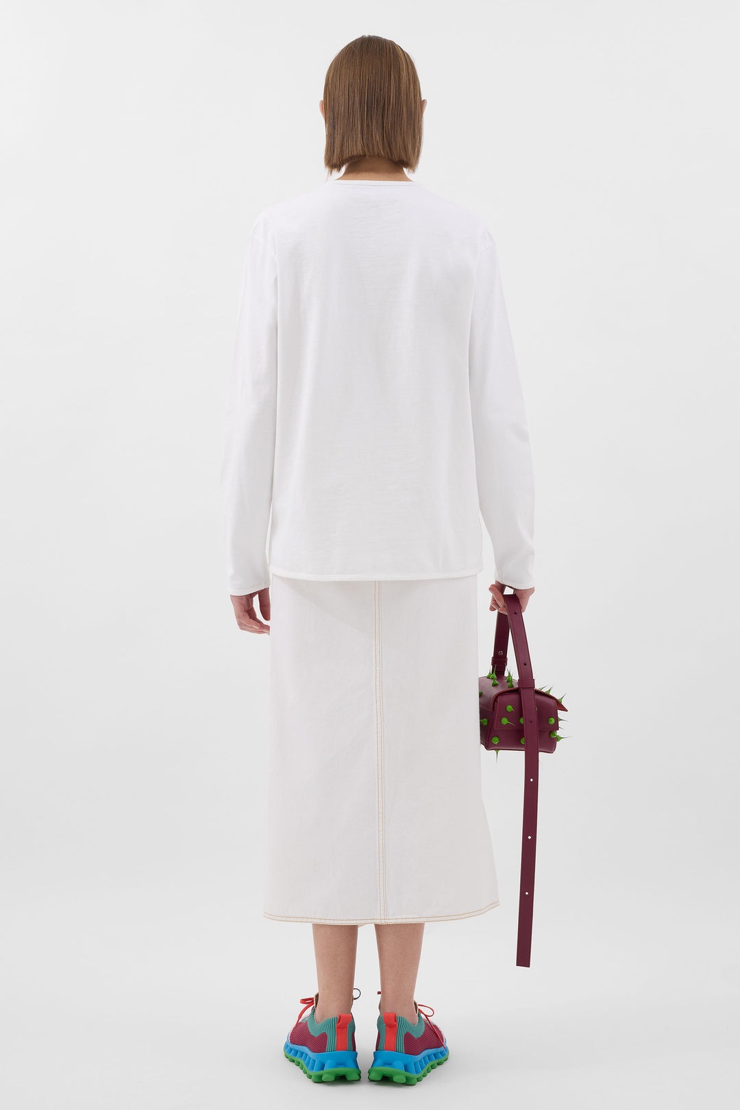 EVERYDAY CLASSIC LONGSLEEVE T-SHIRT / white - 4