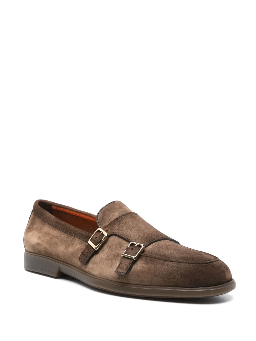 suede monk shoes - 2