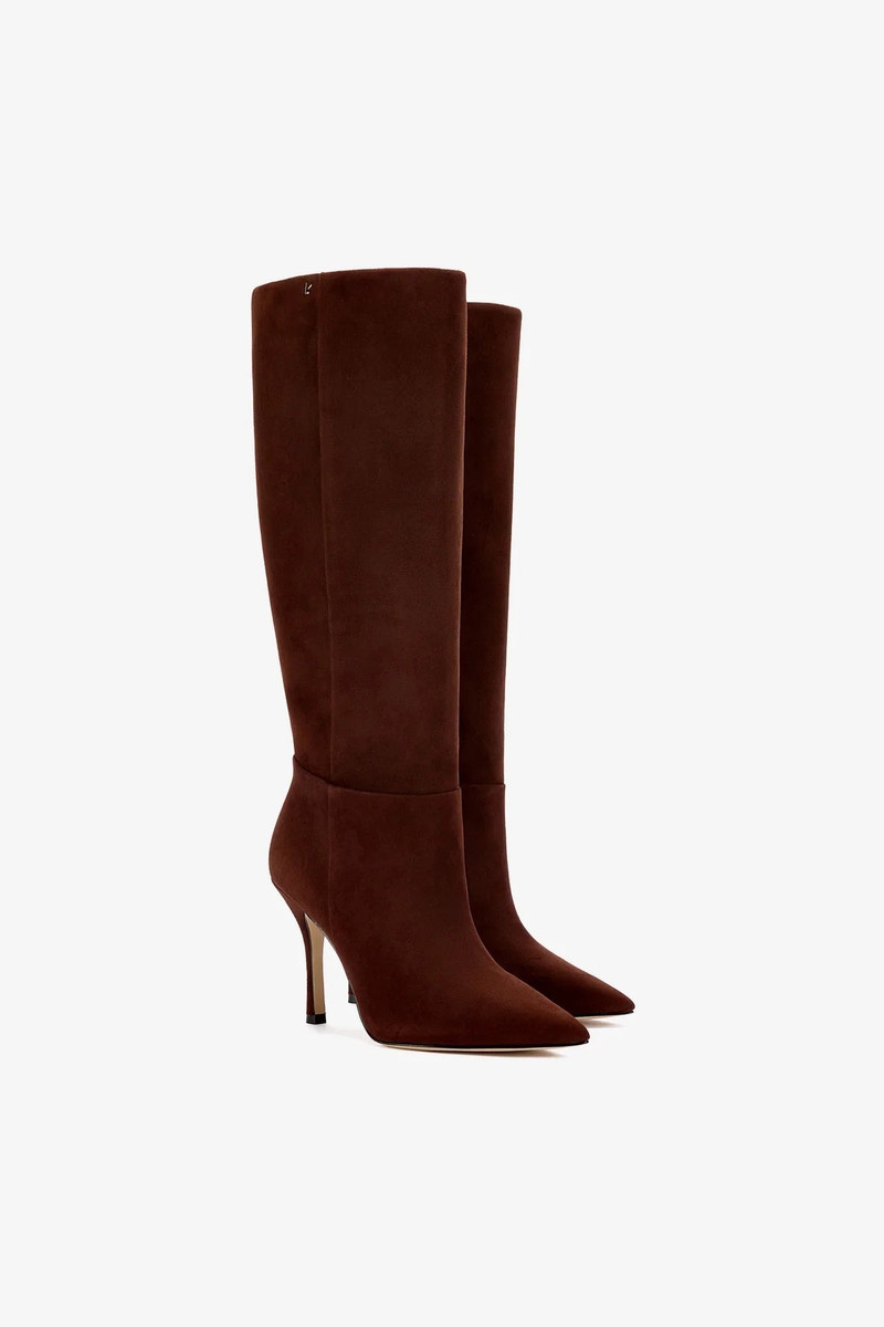Kate Boot In Brown Suede 3