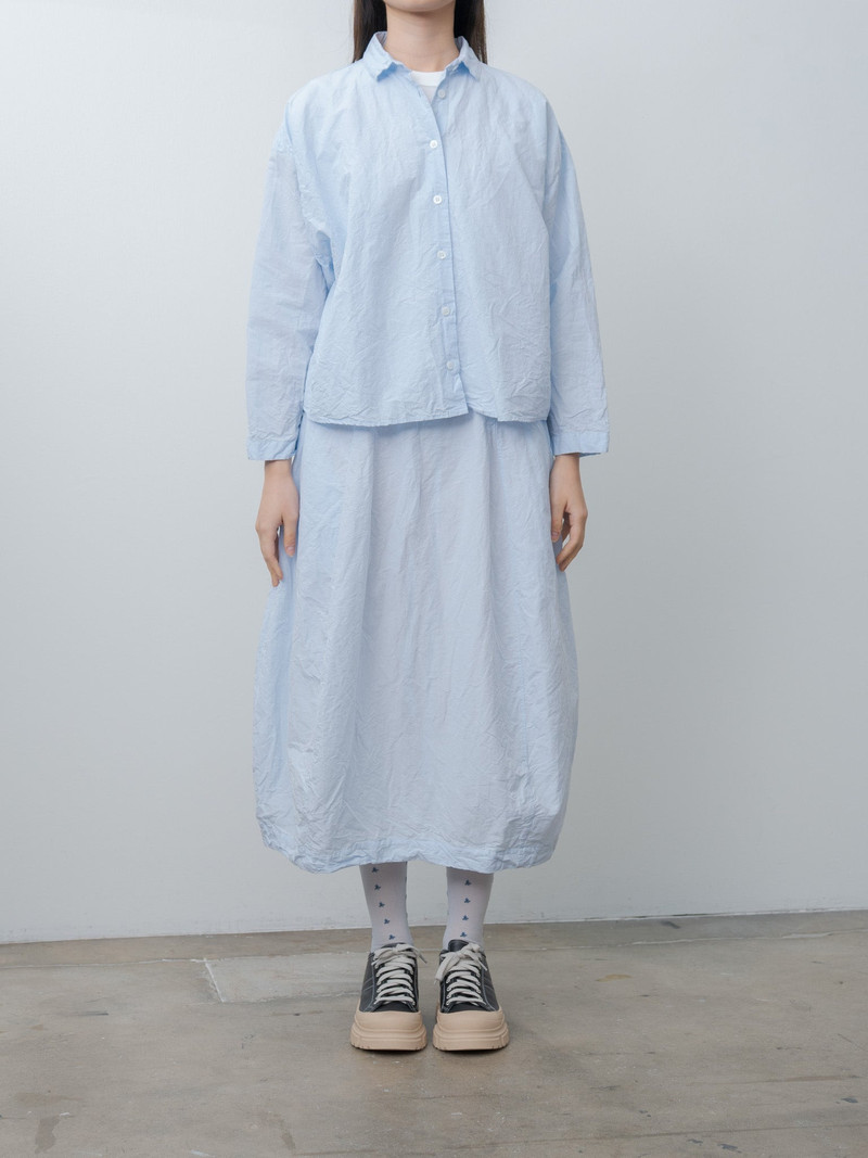 Bergfabel Short Overshirt - Azur outlook