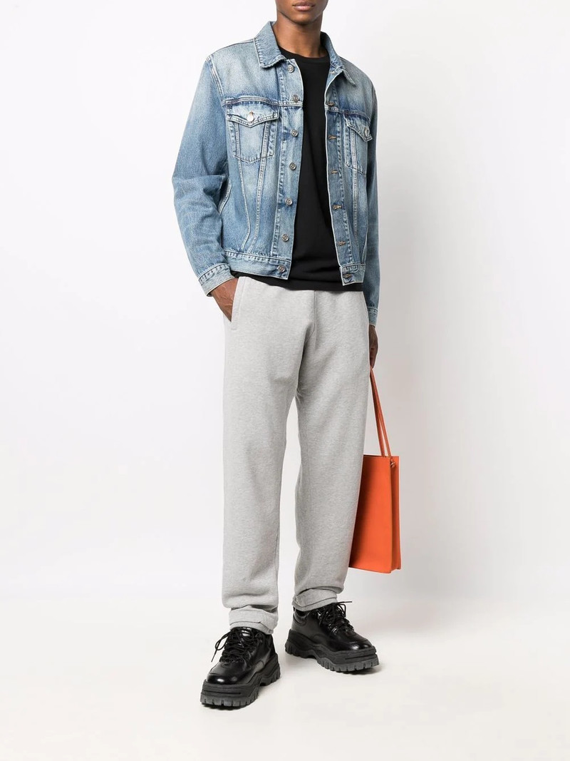424 drawstring-waist straight trousers outlook