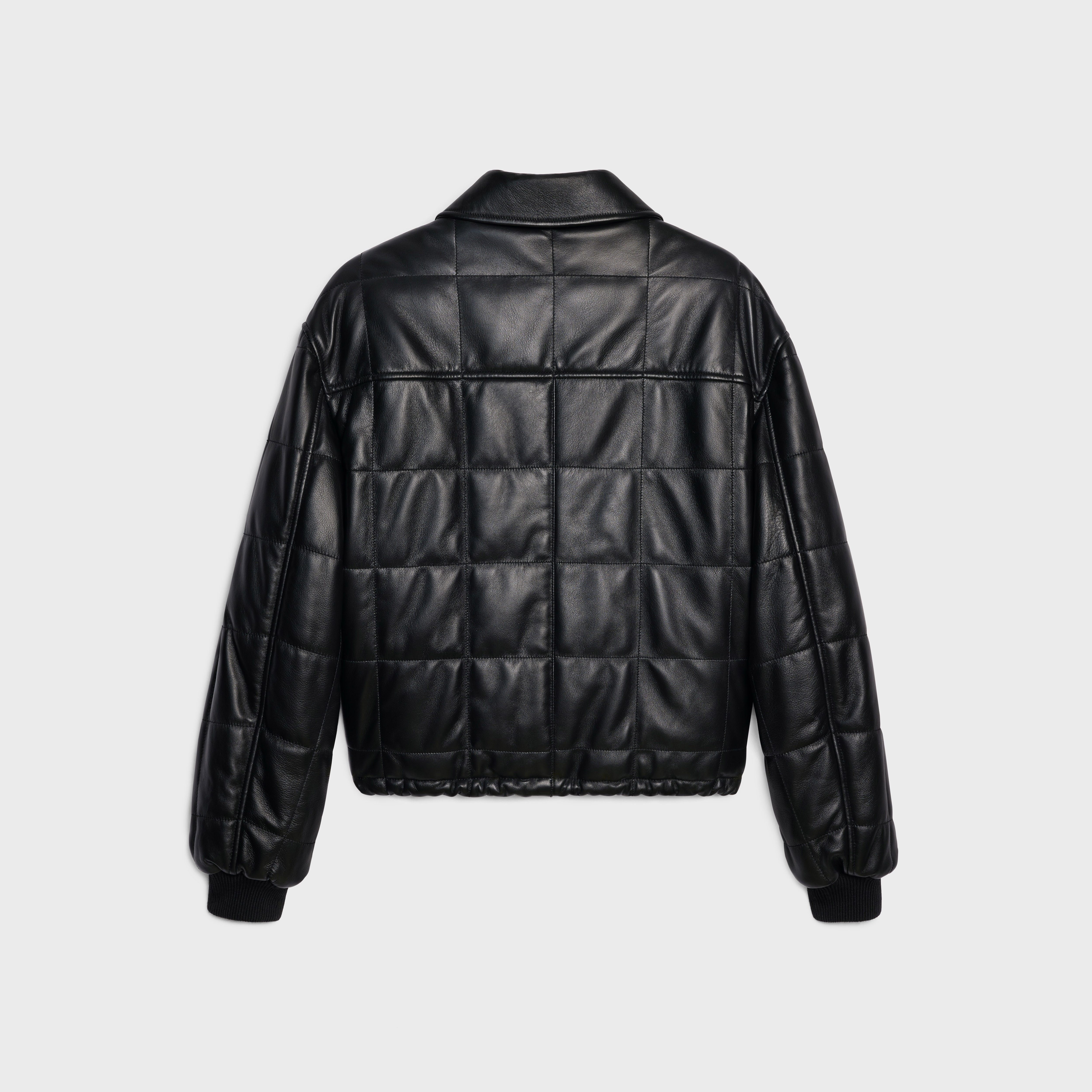 BLOUSON JACKET IN QUILTED LAMBSKIN - 2