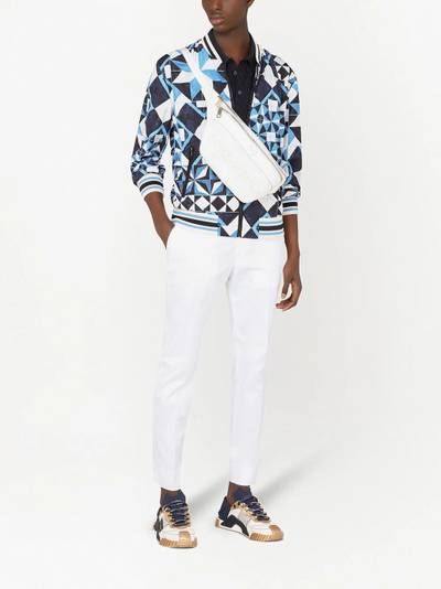 Dolce & Gabbana Majolica-print bomber jacket outlook