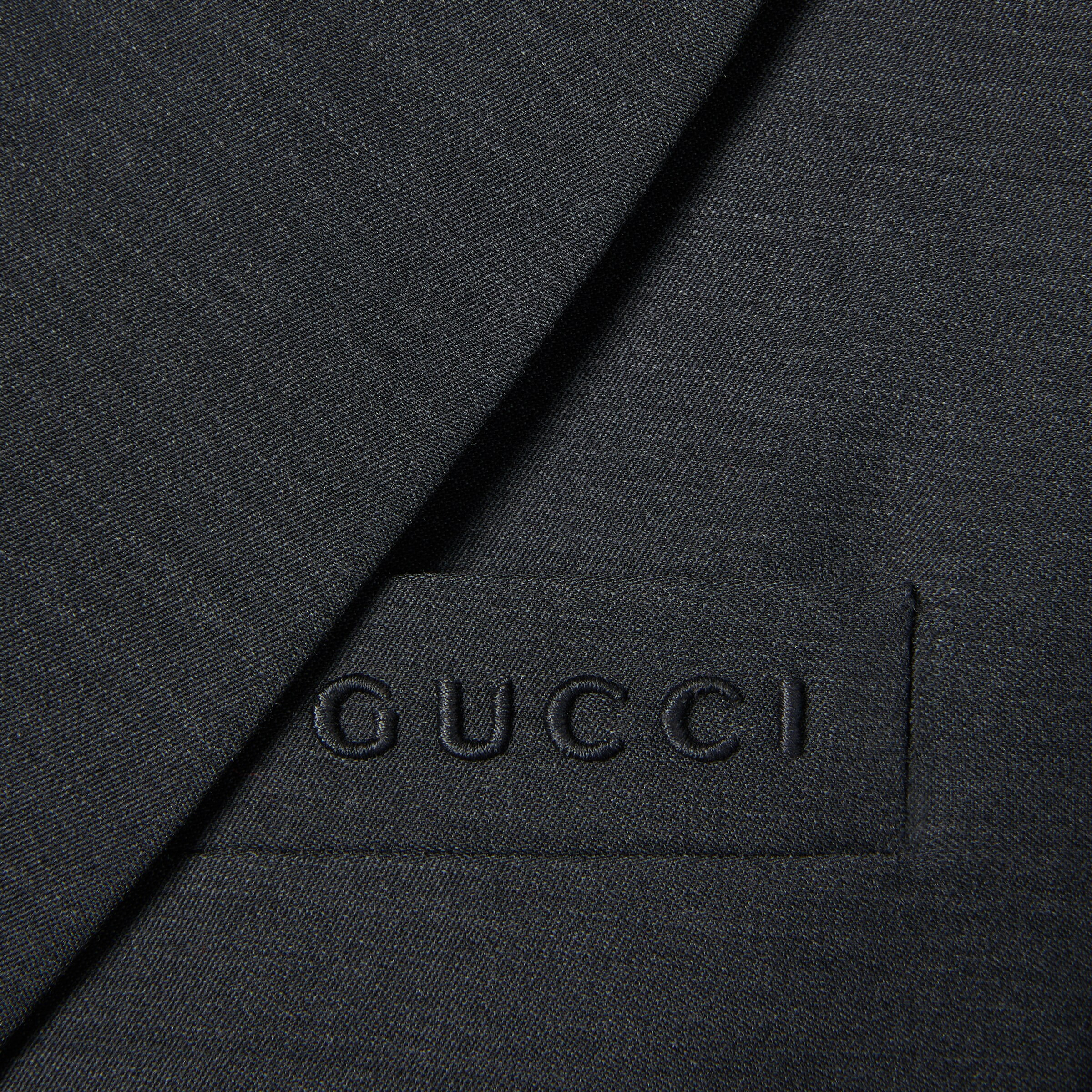 Wool double-breasted jacket - 6