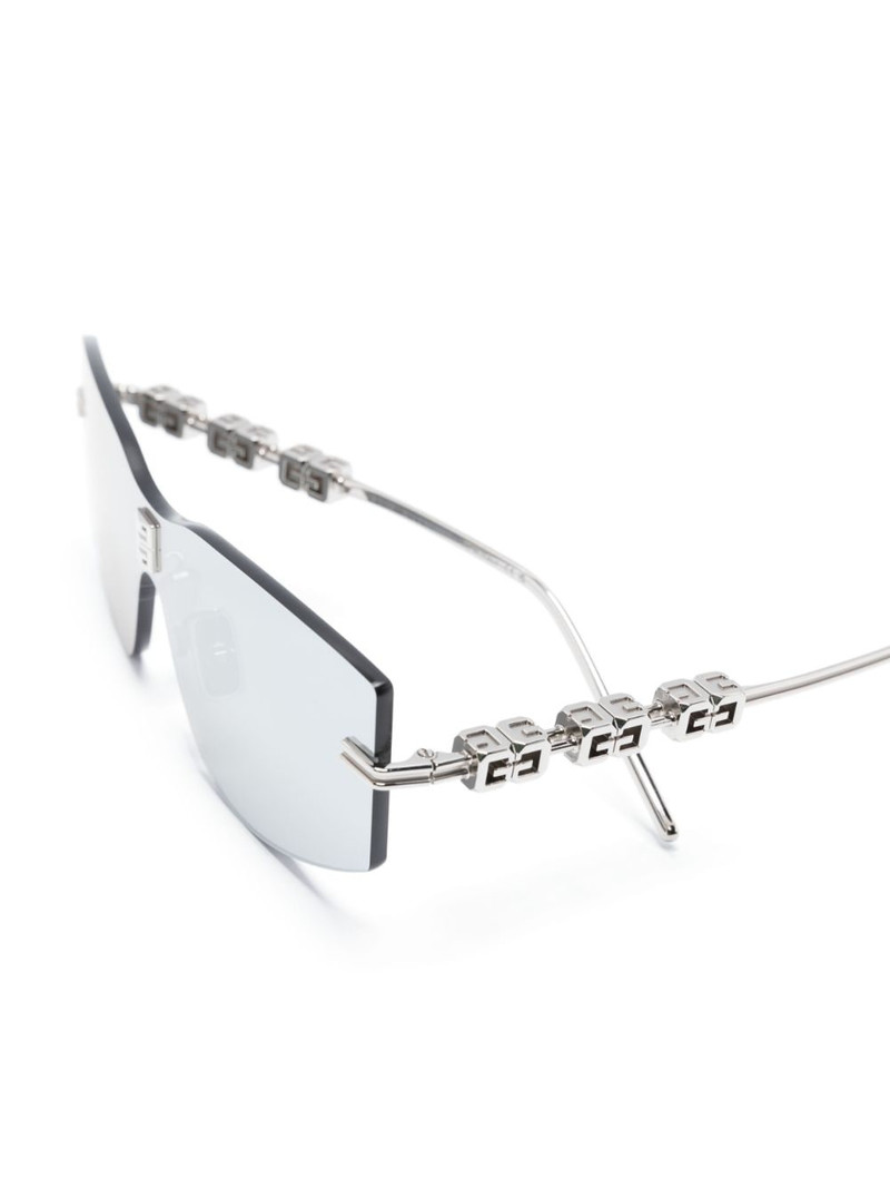 4G-logo detail rectangle sunglasses 3