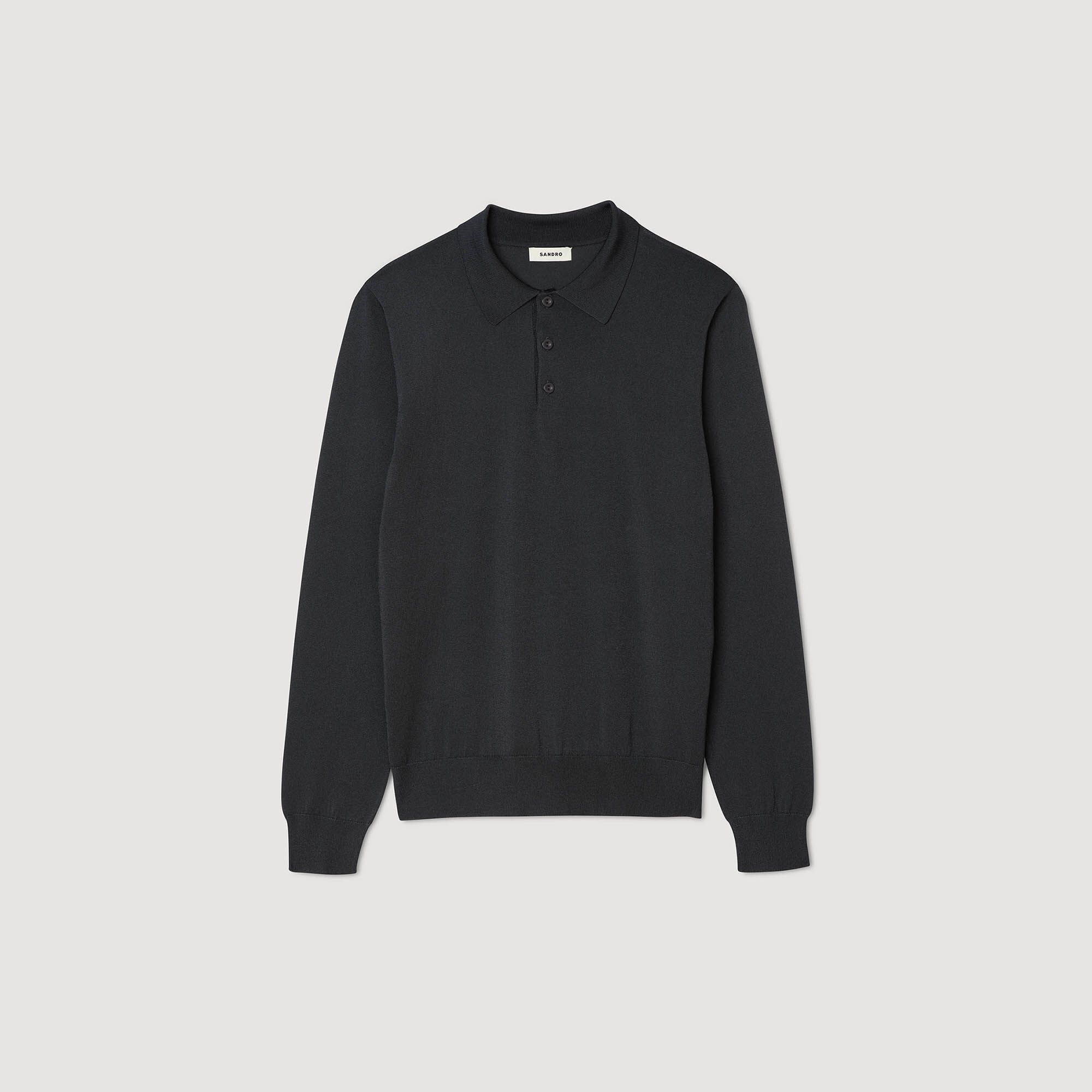 RIBBED POLO SHIRT - 6