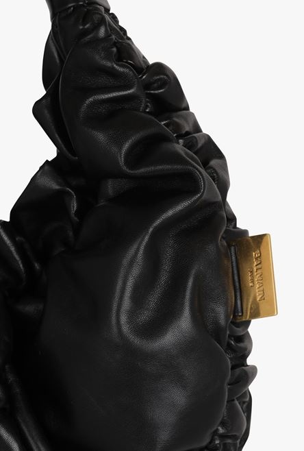 Black leather Parachute bag - 8