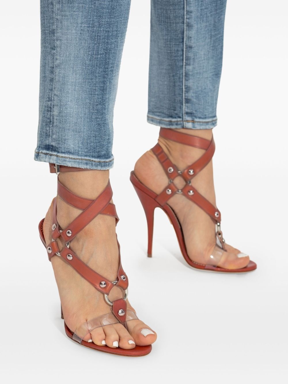 Bondage sandals - 6