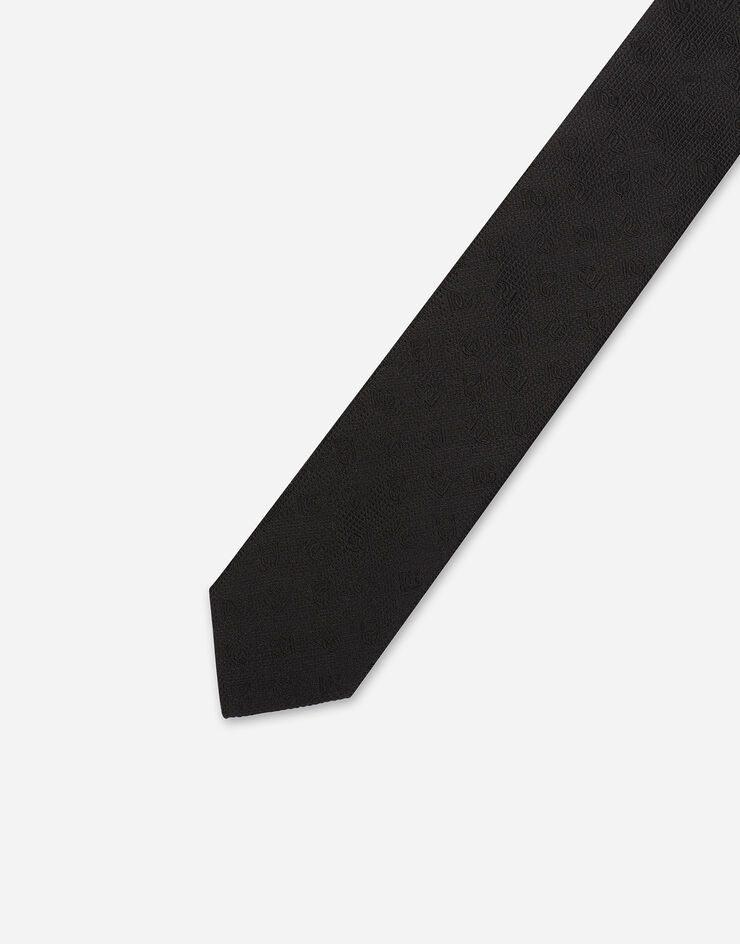 6-cm tie-design silk jacquard blade tie - 3