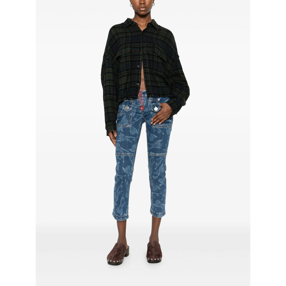 Dsquared2 Blue Denim - Skinny Jeans Women - 2