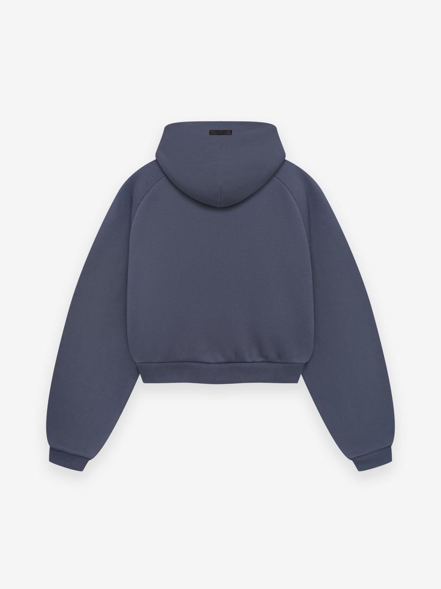 Women's Fleece Cropped Hoodie - 3
