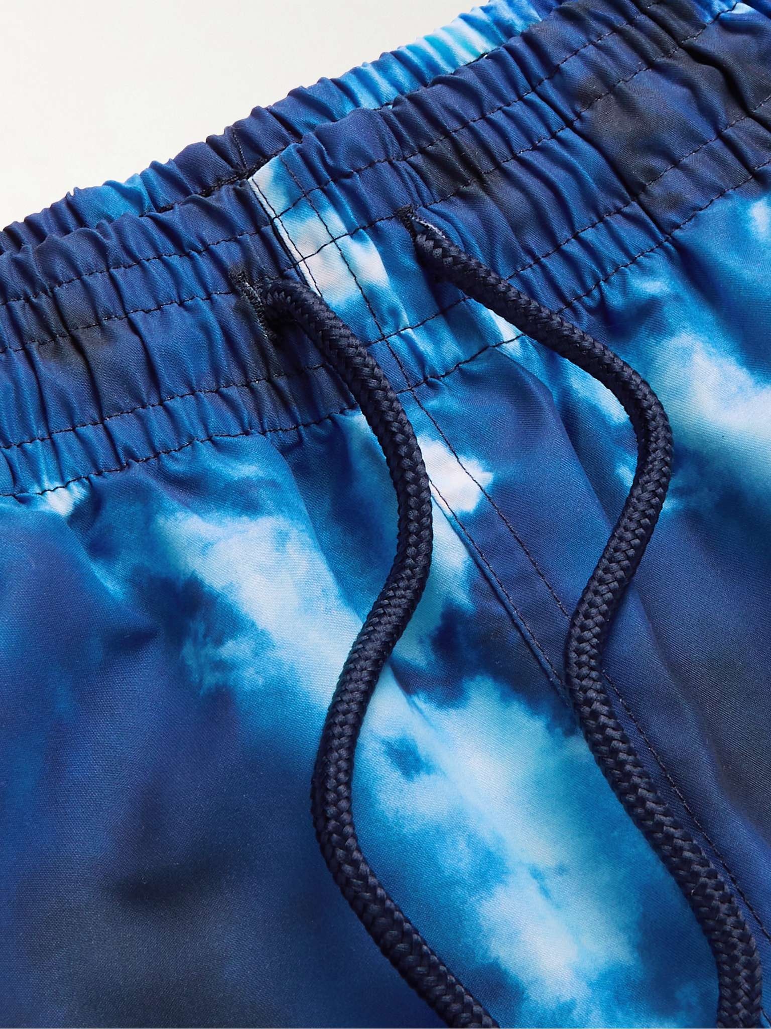 Mid-Length Printed Swim Shorts - 5