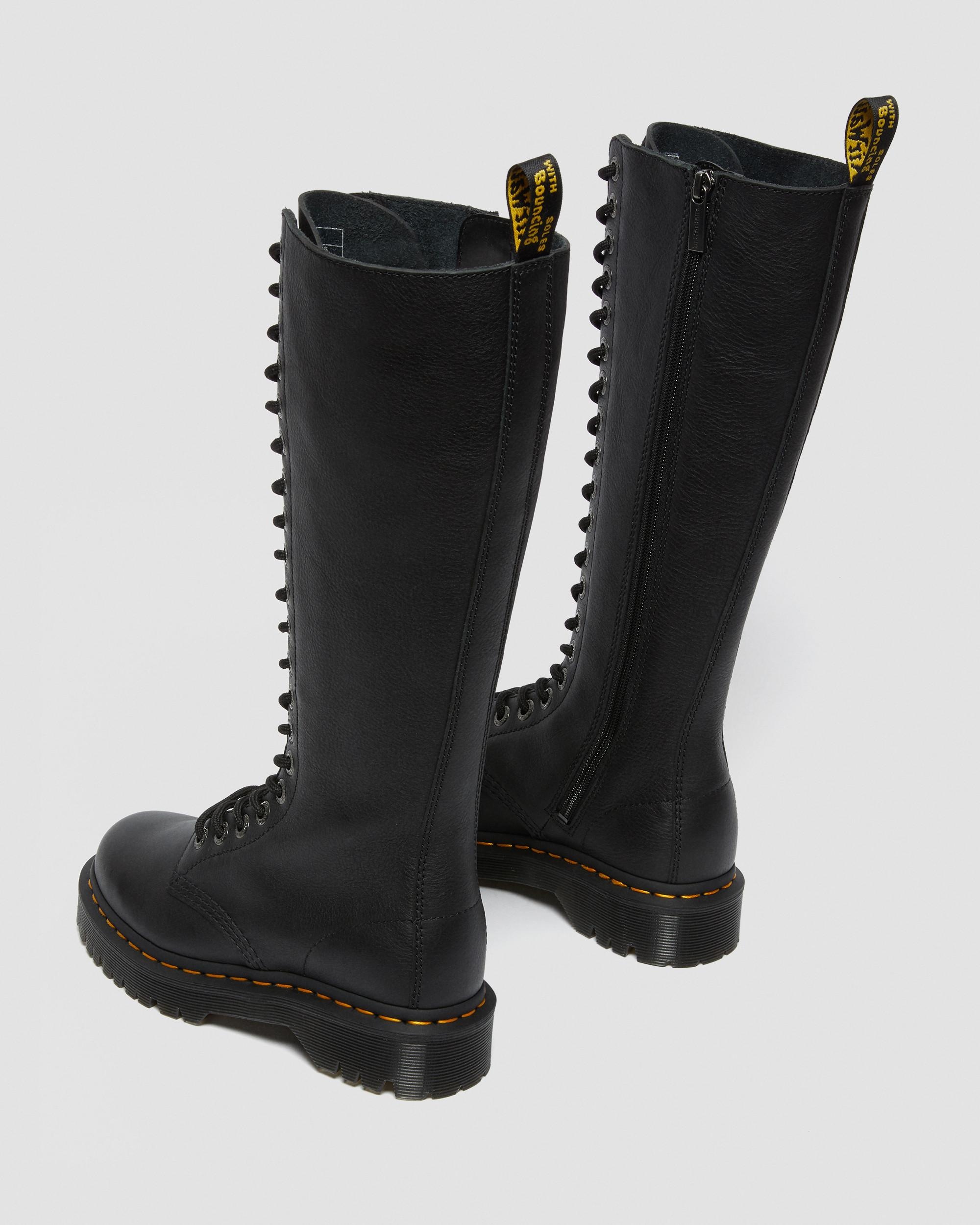 1B60 Bex Pisa Leather Knee High Boots - 7