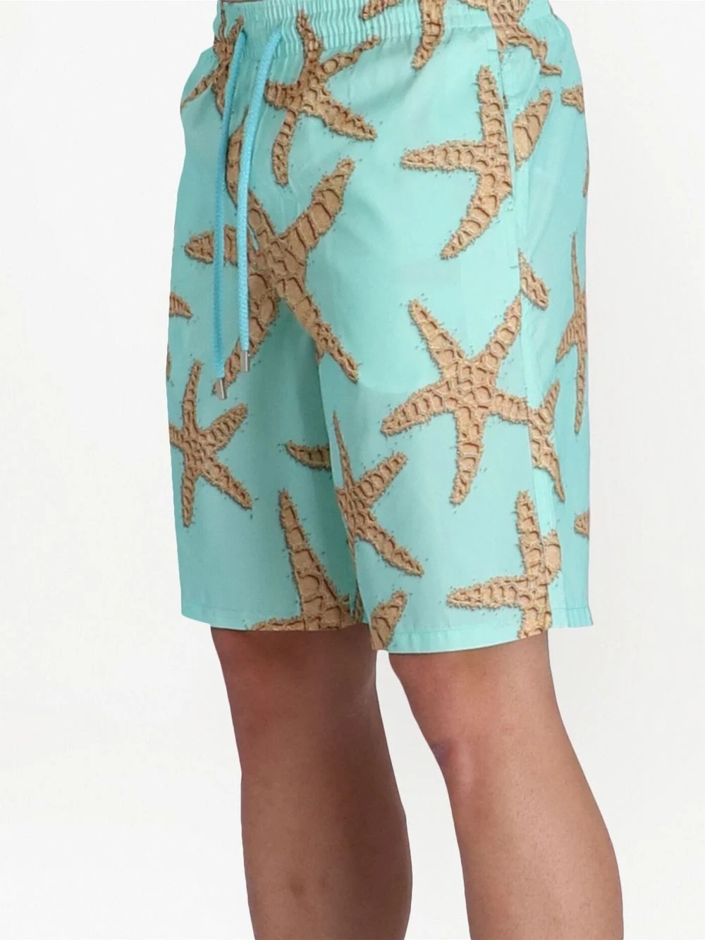 starfish-print swimming shorts - 5