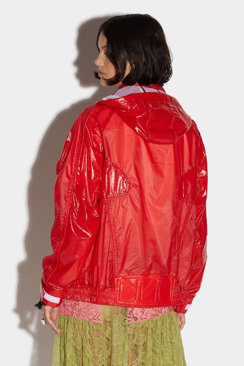 GOTH WASH TECHNO HOODED JACKET - 2