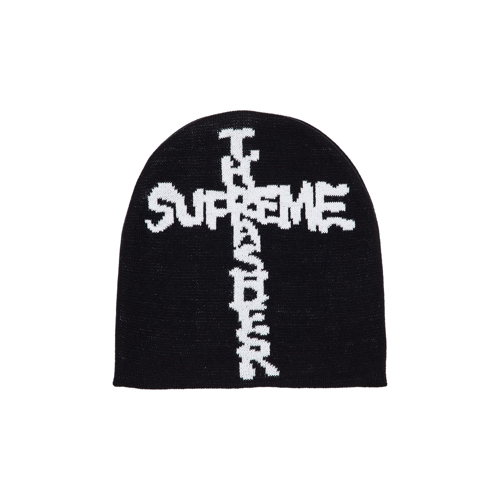 Supreme x Thrasher Beanie 'Black' - 1