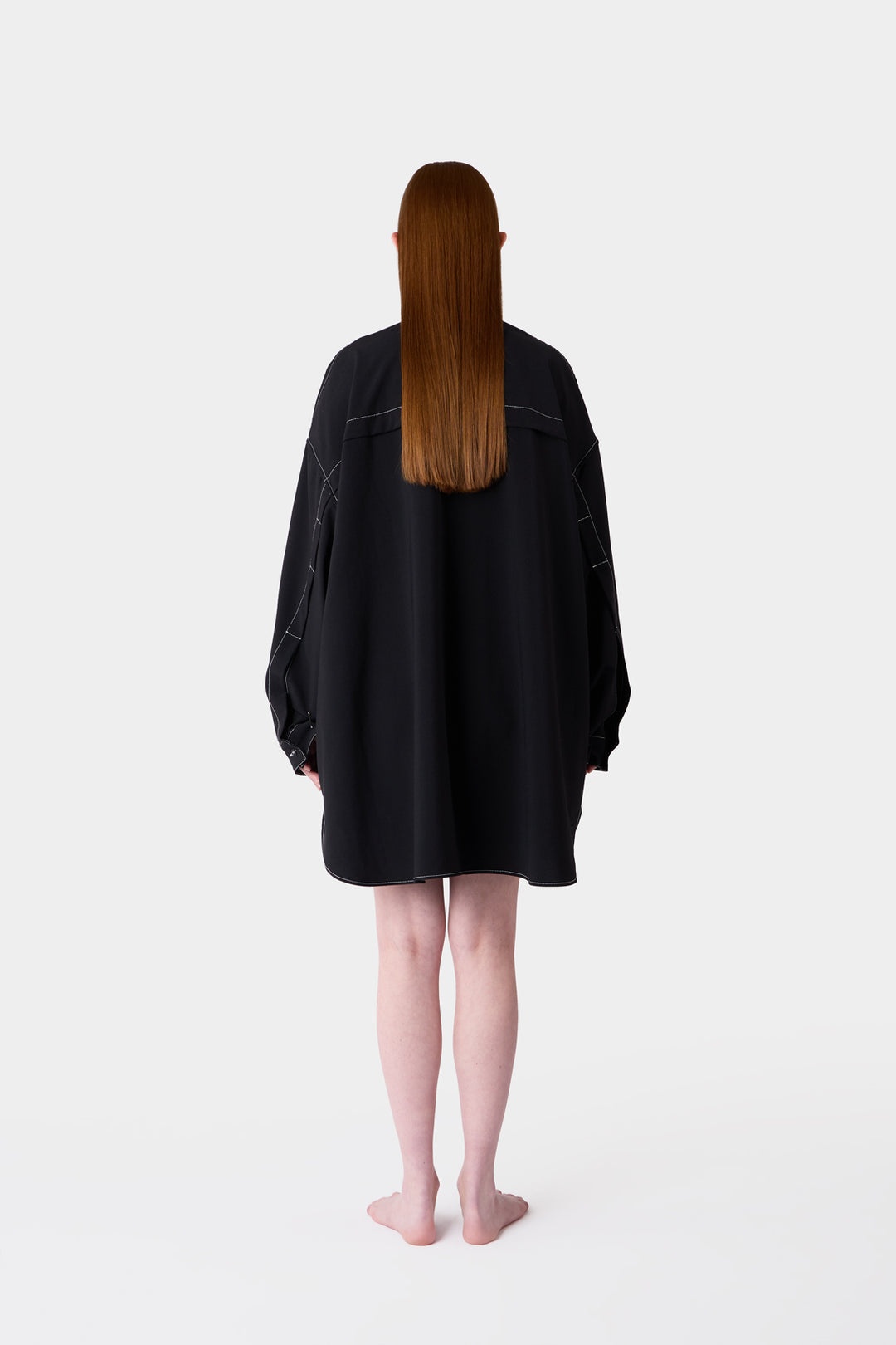 MEGA OVER SHIRT / black - 7