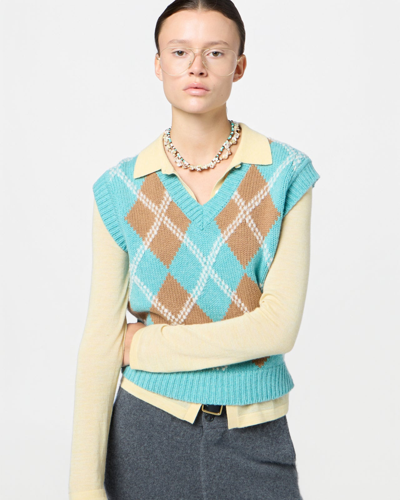 Argyle Vest - 4