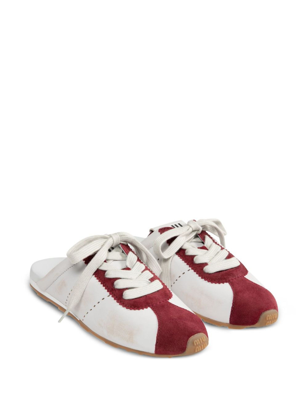 lace-up mule sneakers - 2