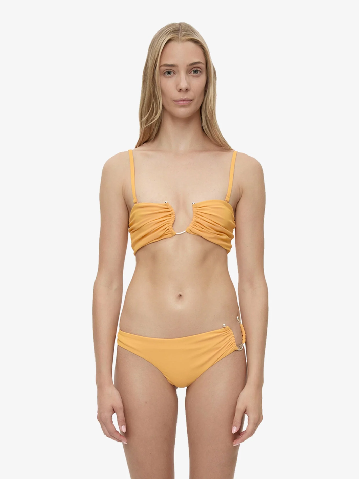 Ruched Crescent Bandeau - 1